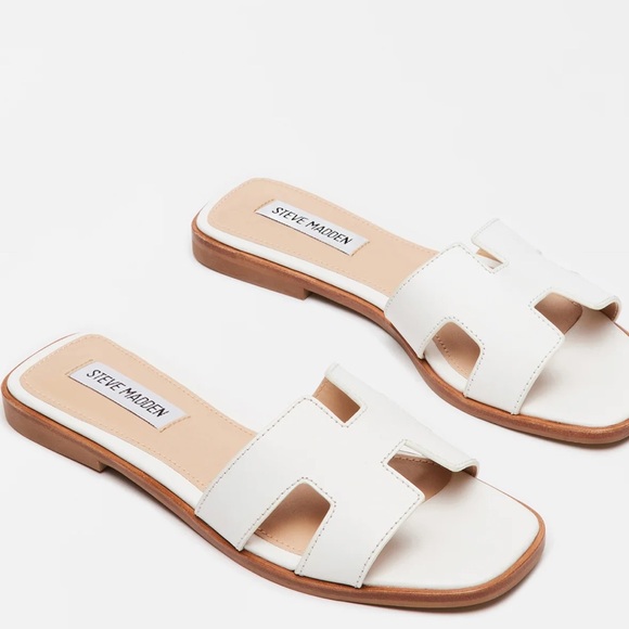 Hayden Steven Madden Leather Sandals – Size 7 - Picture 2 of 5